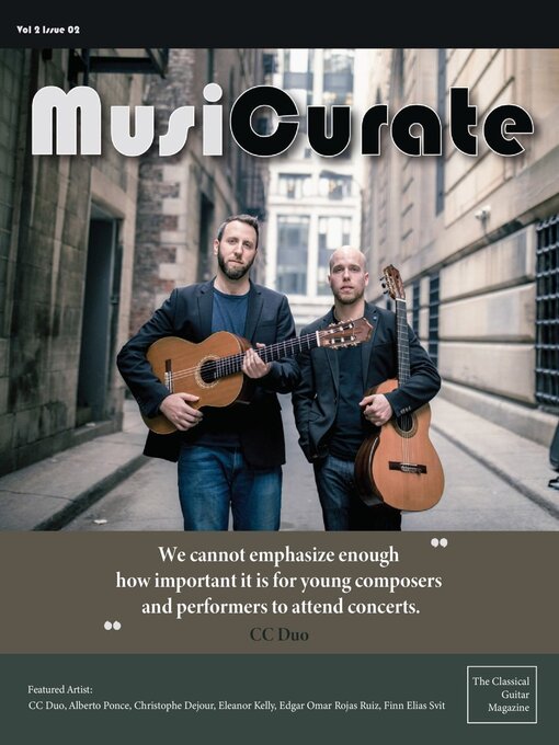 Cover image for MusiCurate, The Classical Guitar Magazine